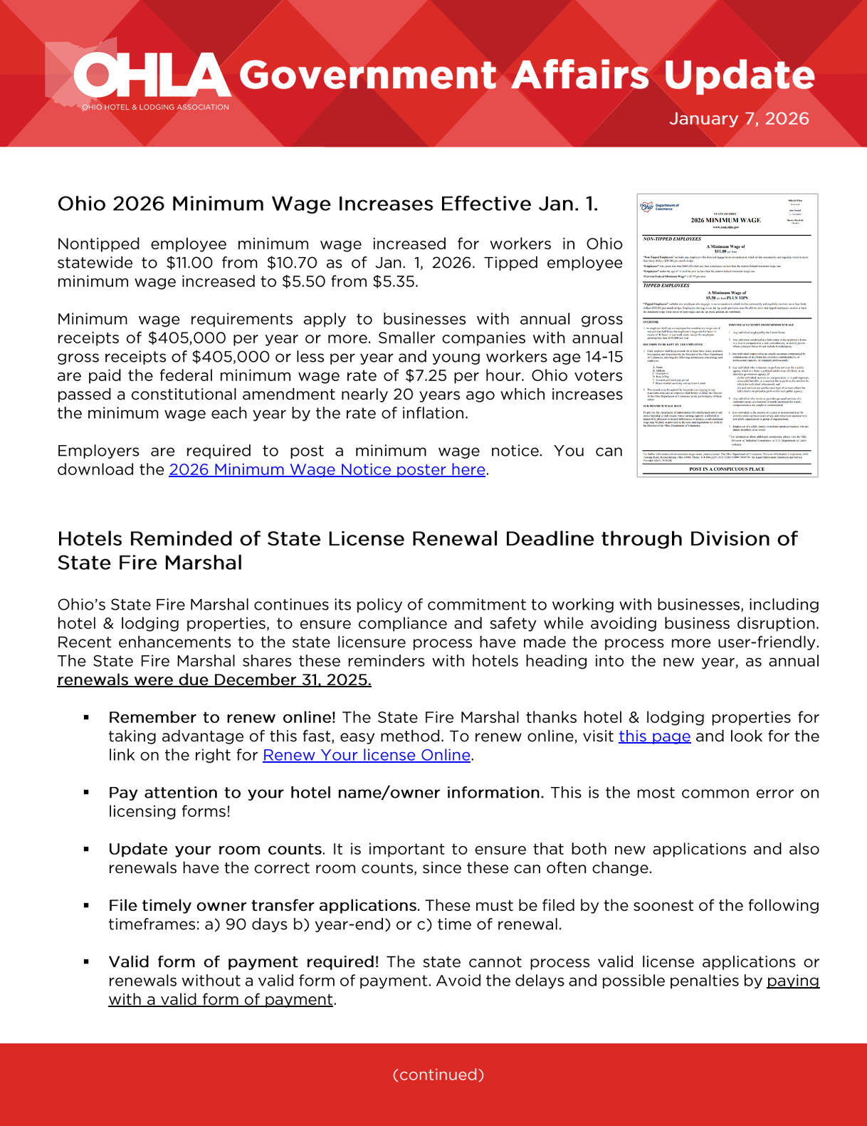 2026 Updates in Government Affairs